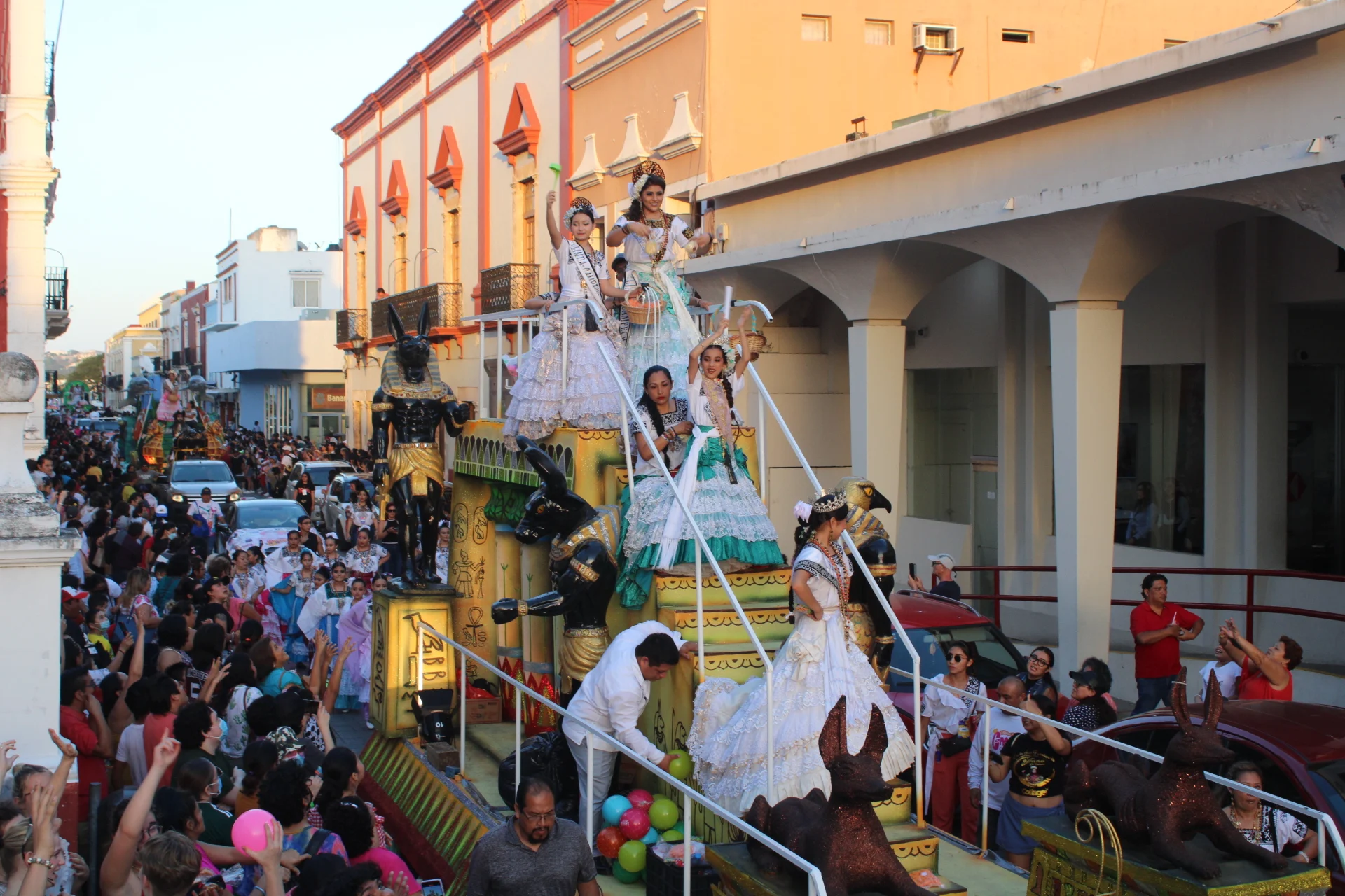 Carnaval de Campeche parade, Mexico