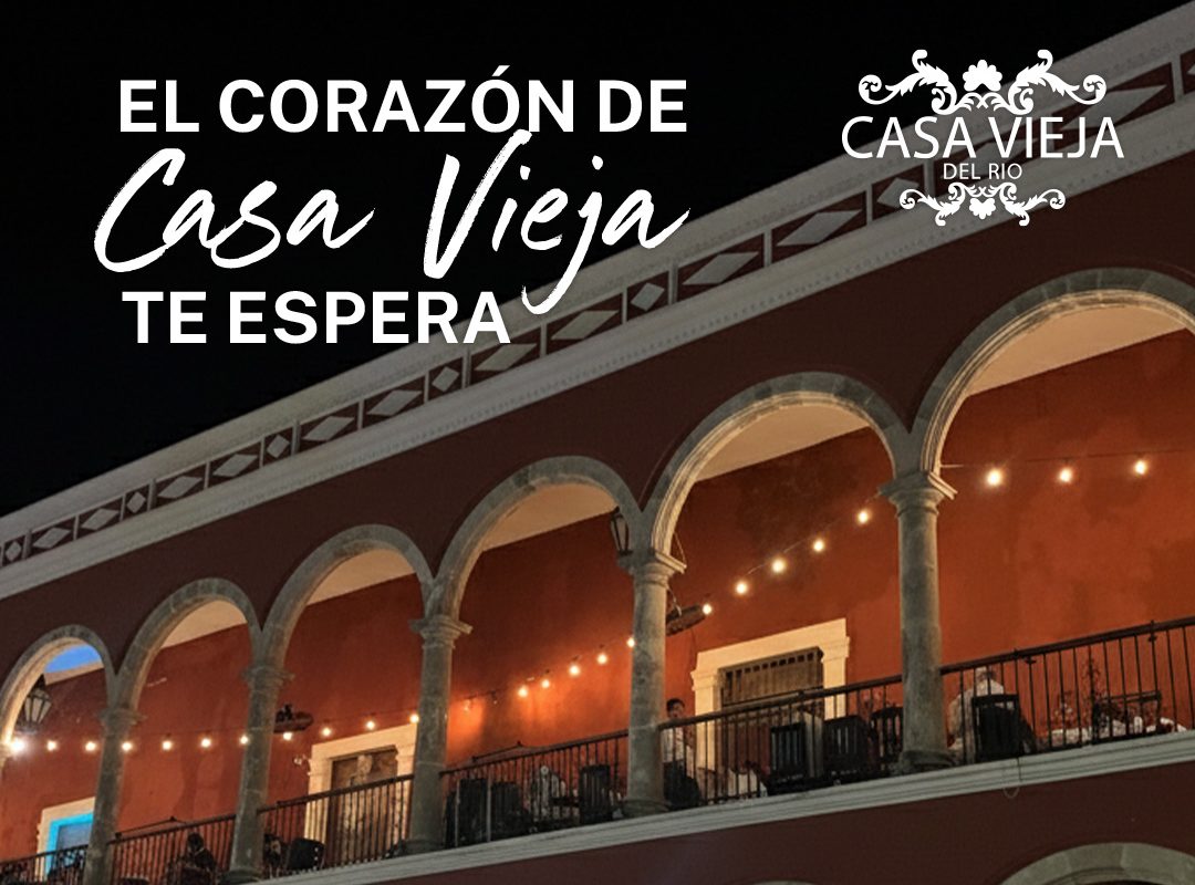 Casa Vieja del Rio — Balcony over the Cathedral, Campeche