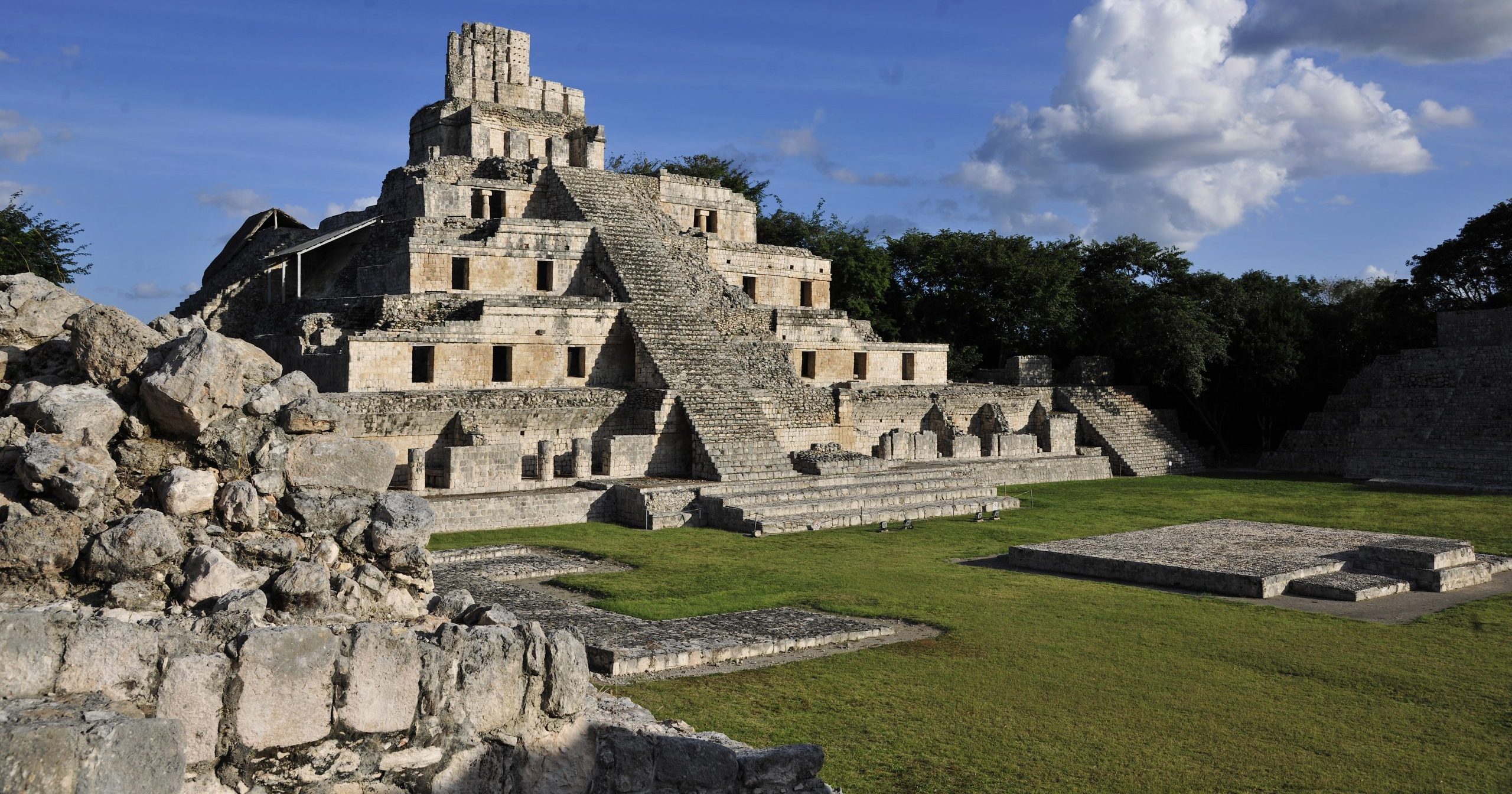 Building of the Five Floors, Edzná, Campeche