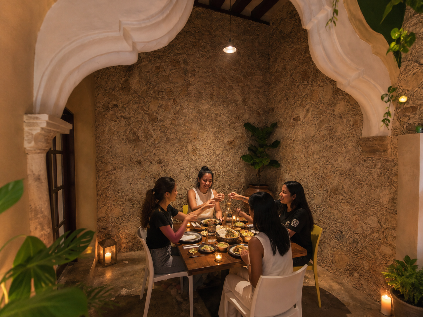 Open Heart, Open Table The table — Casa Menta